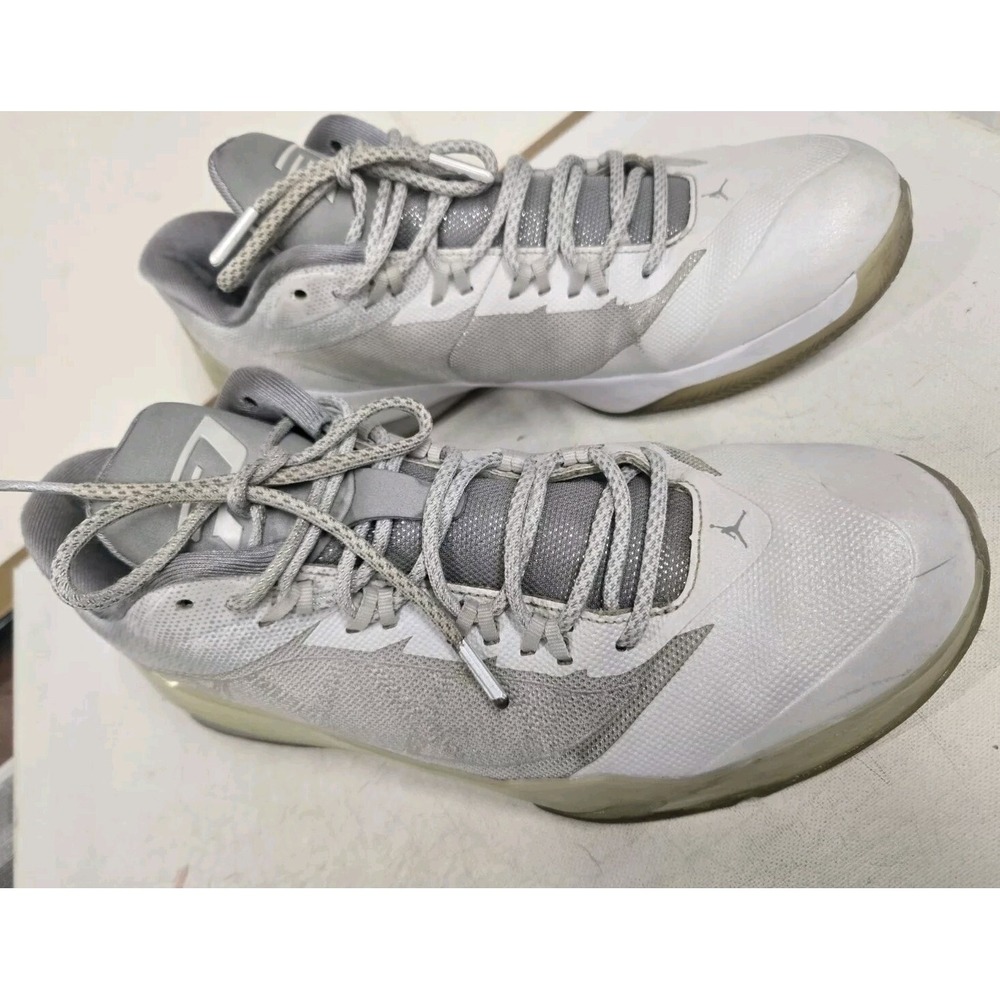 JORDAN CP3.VIII‎ Men's Basketball Shoes White All Star Platinum Sneakers Sz 10